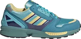Adidas: Светлые кроссовки  ZX-8000