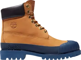 Timberland: Синие ботинки 