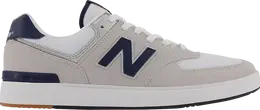New Balance: Синие кроссовки  574
