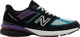 New Balance: Чёрные кроссовки 