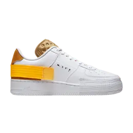 Nike: Белые кроссовки  Air Force 1 Type