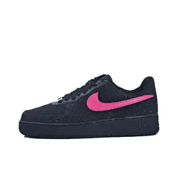 Nike: Чёрные кроссовки  Air Force 1