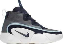 Nike: Серые кроссовки 