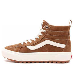 Vans: Коричневые кроссовки  Sk8-Hi
