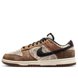 Nike: Коричневые кроссовки  Dunk Low