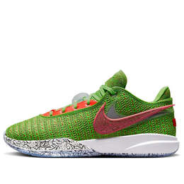 Nike: Зелёные кроссовки 