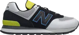 New Balance: Чёрные кроссовки  574