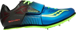 Saucony: Голубые кроссовки 