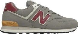 New Balance: Светлые кроссовки  574