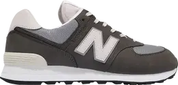 New Balance: Серые кроссовки  574
