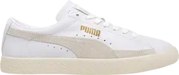 PUMA: Белые кроссовки  Basket