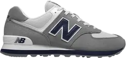 New Balance: Серые кроссовки  Core
