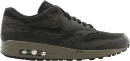 Nike: Чёрные кроссовки  Air Max 1