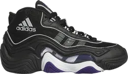 Adidas: Чёрные кроссовки  Crazy