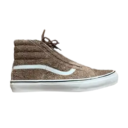 Vans: Коричневые кроссовки  Sk8-Hi