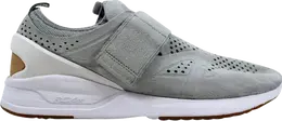 New Balance: Серые кроссовки 