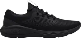 Under Armour: Чёрные кроссовки  Charged