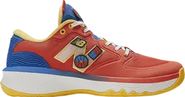 New Balance: Красные кроссовки 