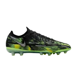 Nike: Зелёные кроссовки 