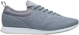 New Balance: Серые кроссовки 