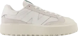 New Balance: Белые кроссовки 