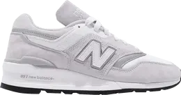 New Balance: Белые кроссовки  997
