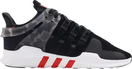 Adidas: Чёрные кроссовки  EQT Support ADV