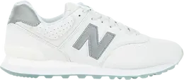 New Balance: Серые кроссовки  574