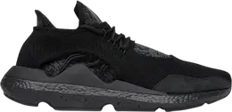 Adidas: Чёрные кроссовки 