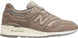 New Balance: Бежевые кроссовки  997