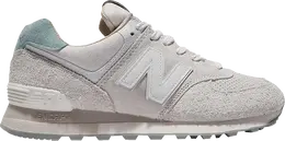 New Balance: Серые кроссовки  574