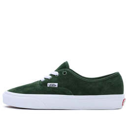 Vans: Зелёные кроссовки  Authentic