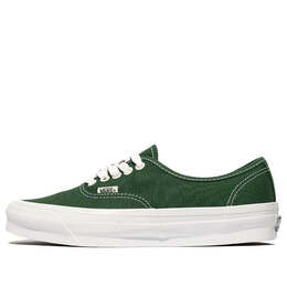 Vans: Зелёные кроссовки  Authentic