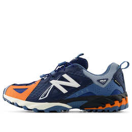 New Balance: Синие кроссовки 