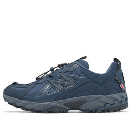 New Balance: Синие кроссовки 