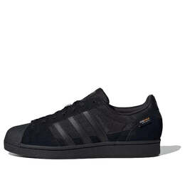 Adidas: Чёрные кроссовки  Superstar