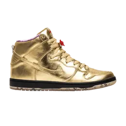 Nike: Золотые кроссовки  Dunk High