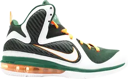 Nike: Белые кроссовки  Lebron 9