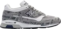 New Balance: Серые кроссовки  1500