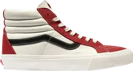 Vans: Красные кеды  Sk8-Hi Reissue VLT