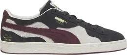 PUMA: Чёрные кроссовки  Suede