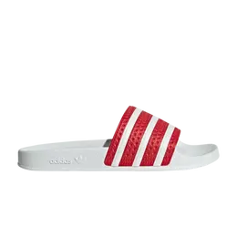 Adidas: Красные кроссовки  Adilette