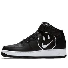 Nike: Чёрные кроссовки  Air Force 1