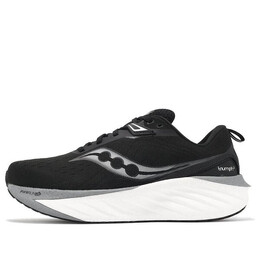 Saucony: Чёрные кроссовки 