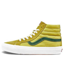 Vans: Зелёные кроссовки  SK8-Hi LX