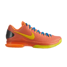 Nike: Оранжевые кроссовки  KD 5