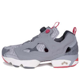 Reebok: Серые кроссовки  InstaPump Fury OG
