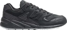 New Balance: Чёрные кроссовки 