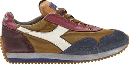 Diadora: Коричневые кроссовки  Equipe