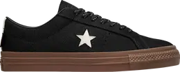 Converse: Чёрные кроссовки  One Star Pro